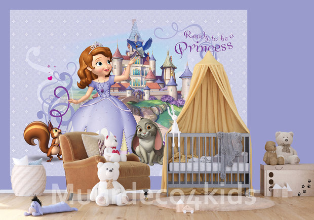 Disney Sofia vlies behang Princess 