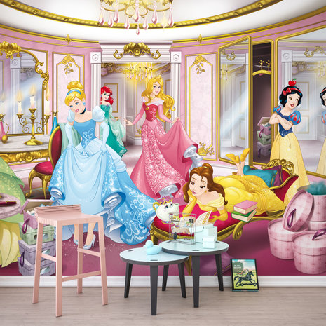 Disney Princess behang Mirror