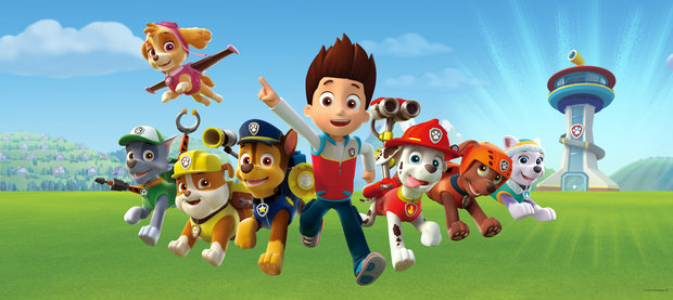 Paw Patrol behang poster H