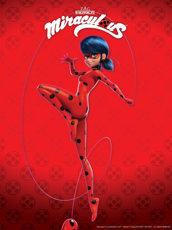 Miraculous fotobehang Ladybug