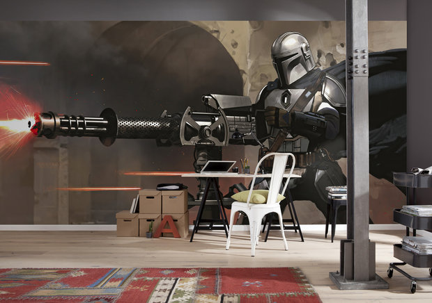 Mandalorian fotobehang Blaster