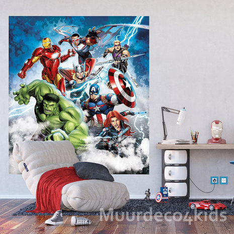 Avengers vlies fotobehang