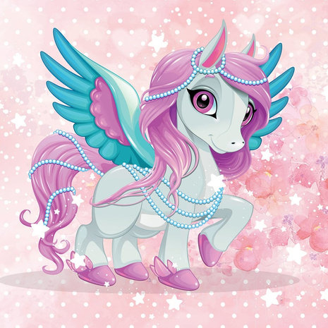 Flying Pony behang Pearl