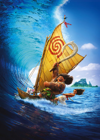 Vaiana behang Ride the Wave