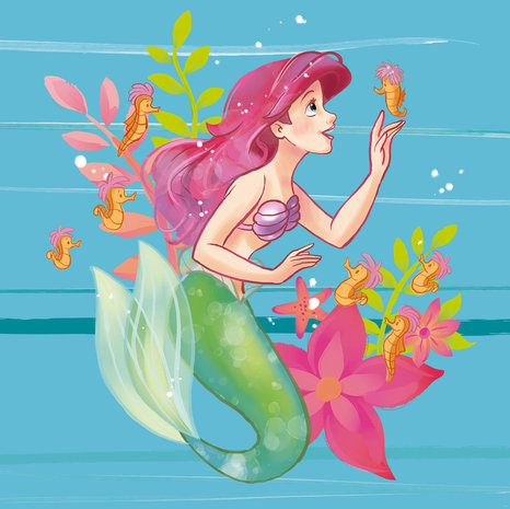 Ariel behang Little Friends