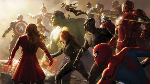 Avengers fotobehang Final Battle