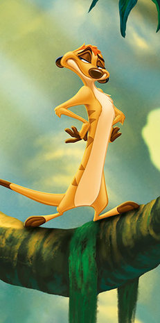 Lion King Jungle fotobehang XL