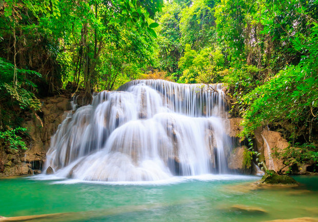 Waterval fotobehang Thailand III