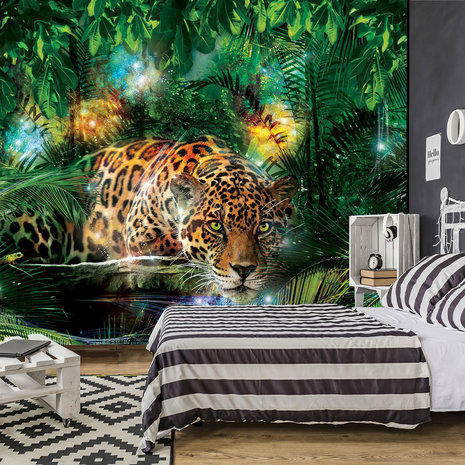Jaguar Jungle fotobehang 
