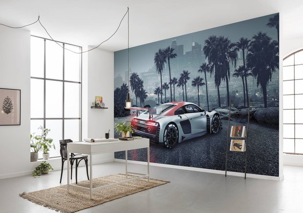 Auto behang Audi R8 L.A.