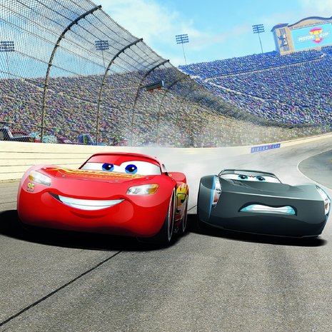 Cars 3 behang Curve KOMAR