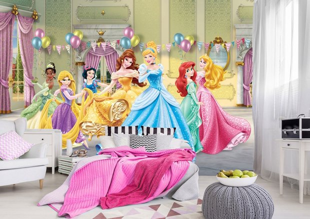 Disney prinses behang