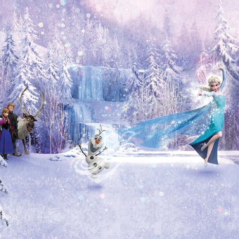 Disney Frozen behang Forest Komar