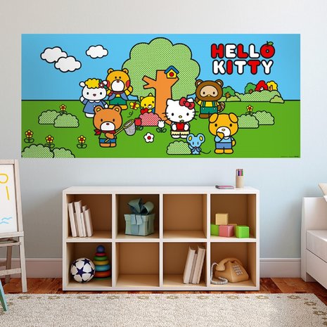 Hello Kitty poster behang