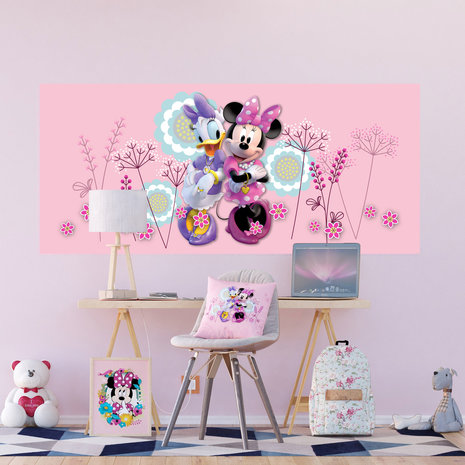 Augment Vaderlijk adelaar Minnie Mouse behang poster | Muurdeco4kids