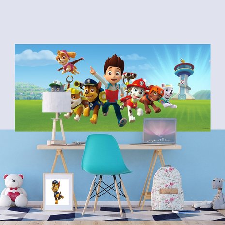 Paw Patrol poster behang