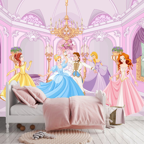 Prinsessen behang Gala