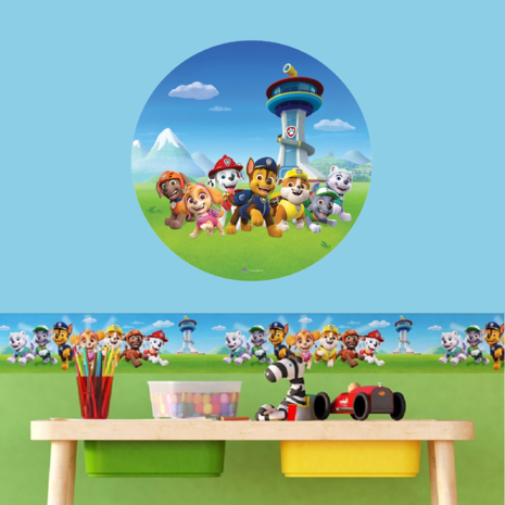 wanddecoratie Paw Patrol