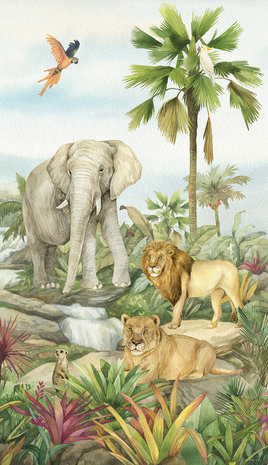 Jungle vlies behang Jungle droom P2