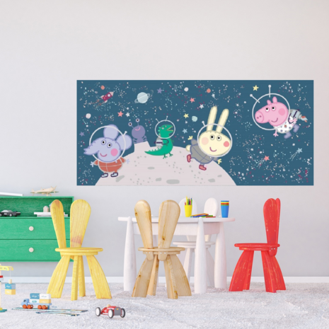 Peppa Pig behang behang poster Space