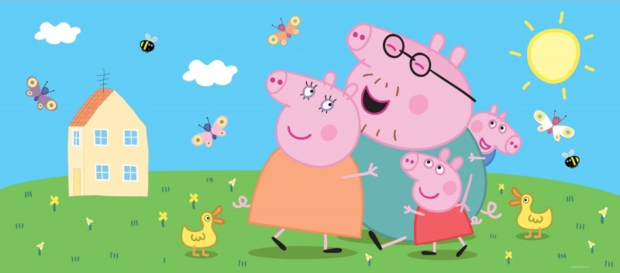 Peppa Pig muurdecoratie