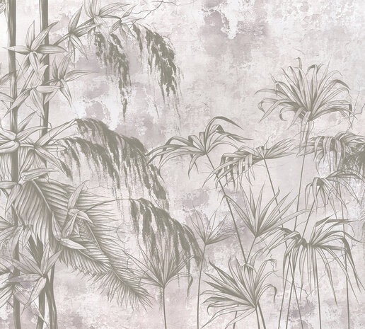 Botanisch behang Tropical Grange