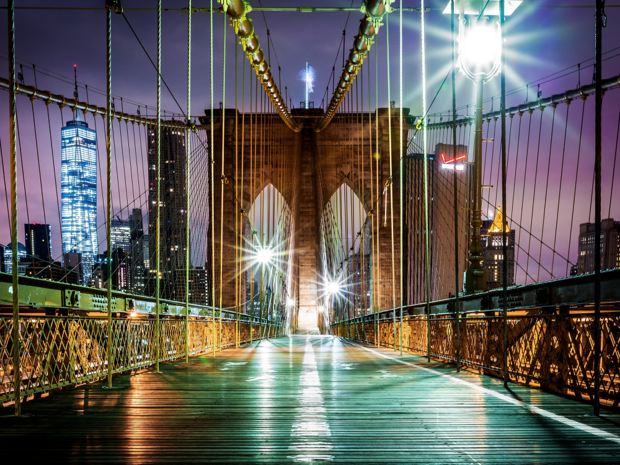Brooklyn Bridge fotobehang XL