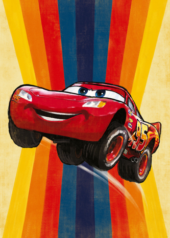 Disney Cars behang Jump