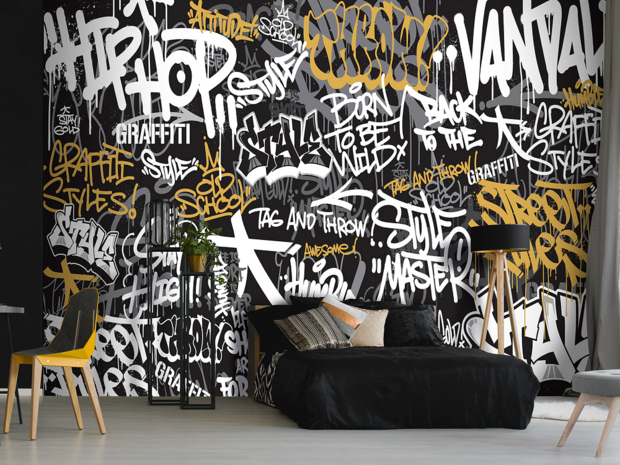 Graffiti behang Style Master