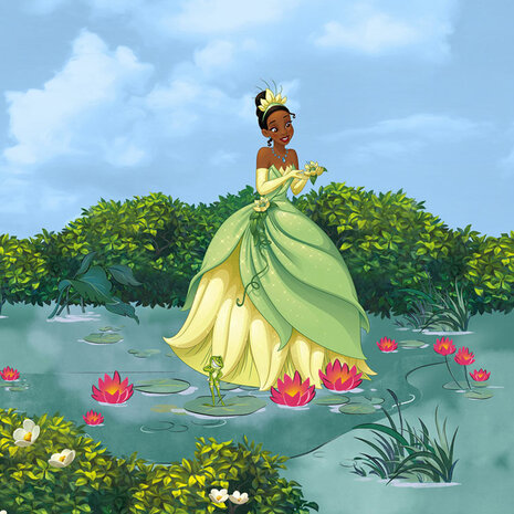 Disney Princess behang Tiana