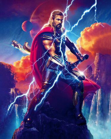 Avengers behang Thor, Love and Thunder