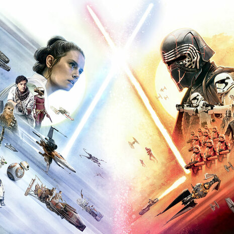 Star Wars behang Movie Poster Wide
