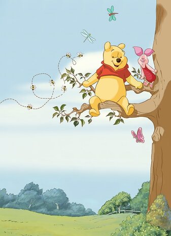 Winnie the Pooh behang Tree