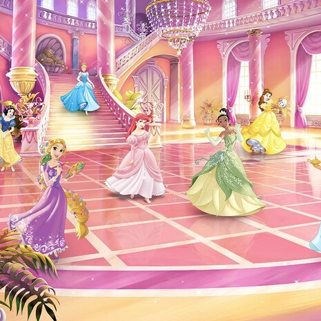 Disney Princess behang Glitterparty