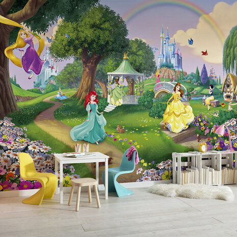 Disney Princess behang Rainbow KOMAR