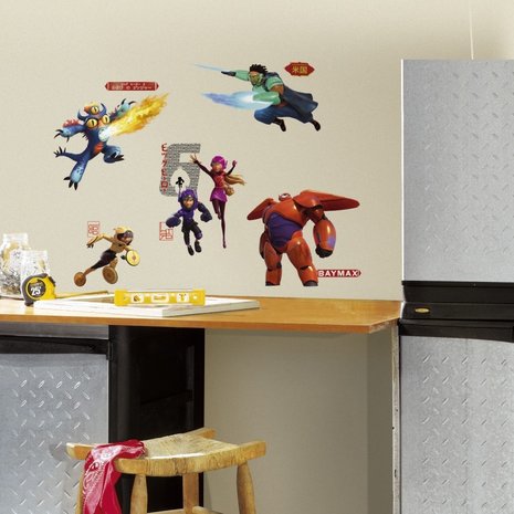 Big Hero 6 muurstickers kamer