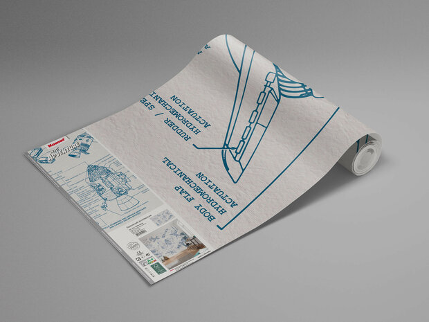 Ruimtevaart behang Spacecraft Architecture