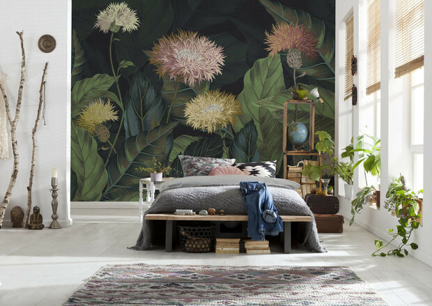 Bloemen fotobehang Flowerly