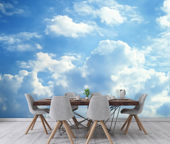 Wolken fotobehang Sky
