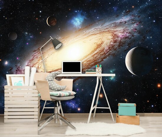 Galaxy fotobehang Andromeda