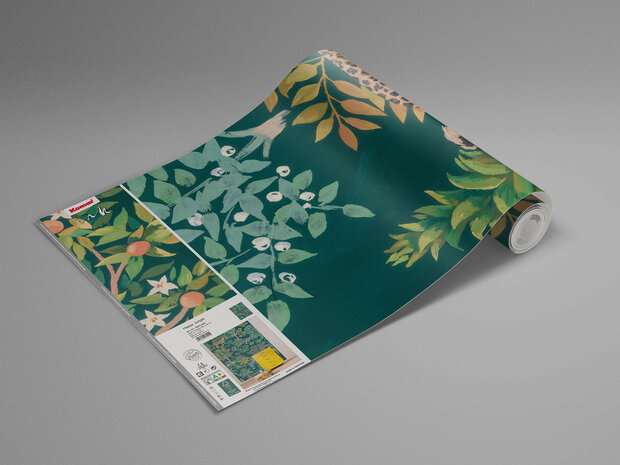 Jungledieren behang Happy Jungle