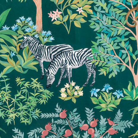 Jungledieren behang Happy Jungle