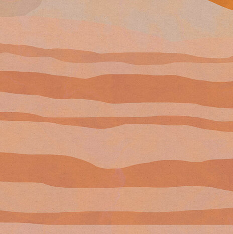 Abstracte bergen behang Sabbia