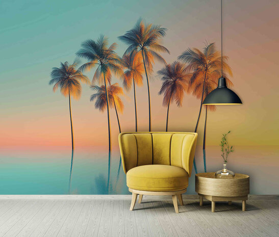Palmbomen fotobehang V75