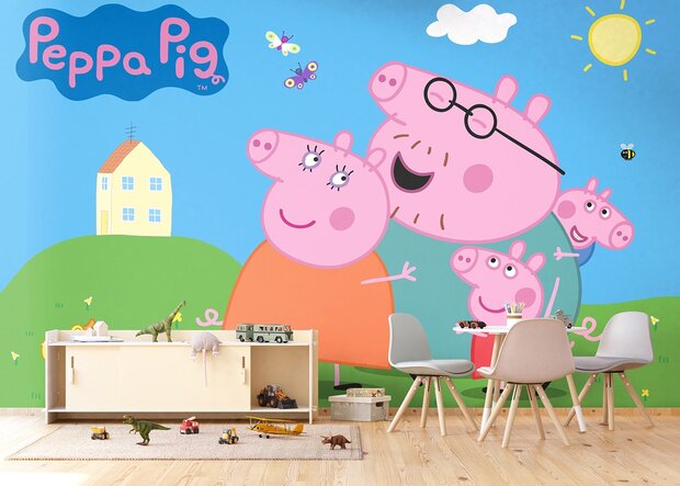 Peppa Pig fotobehang XL