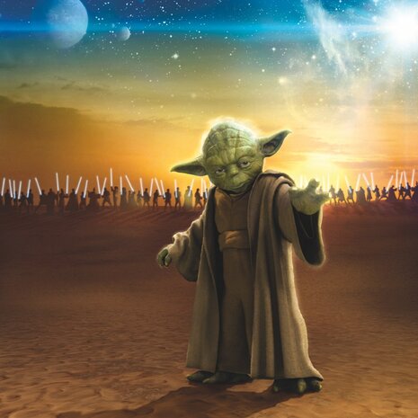 Star Wars fotobehang Yoda