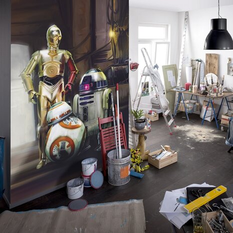 Star Wars fotobehang Droids