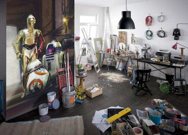 Star Wars fotobehang Droids