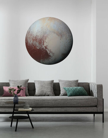 Planeten muurcirkel Pluto