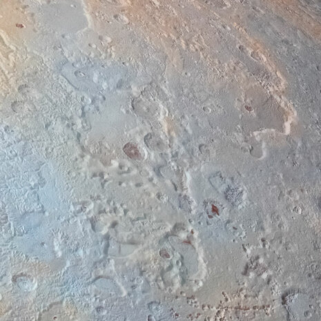 Planeten muurcirkel Pluto